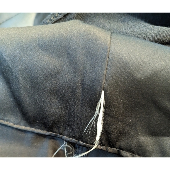 Boden Nerissa Black Sheer Sleeve Viscose Dress Size 6 Regular - Picture 5 of 7